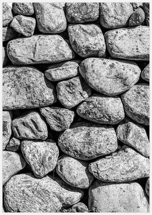 Stone Wall Art Print