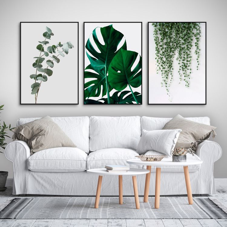 Tavelvägg Green Wall Posters