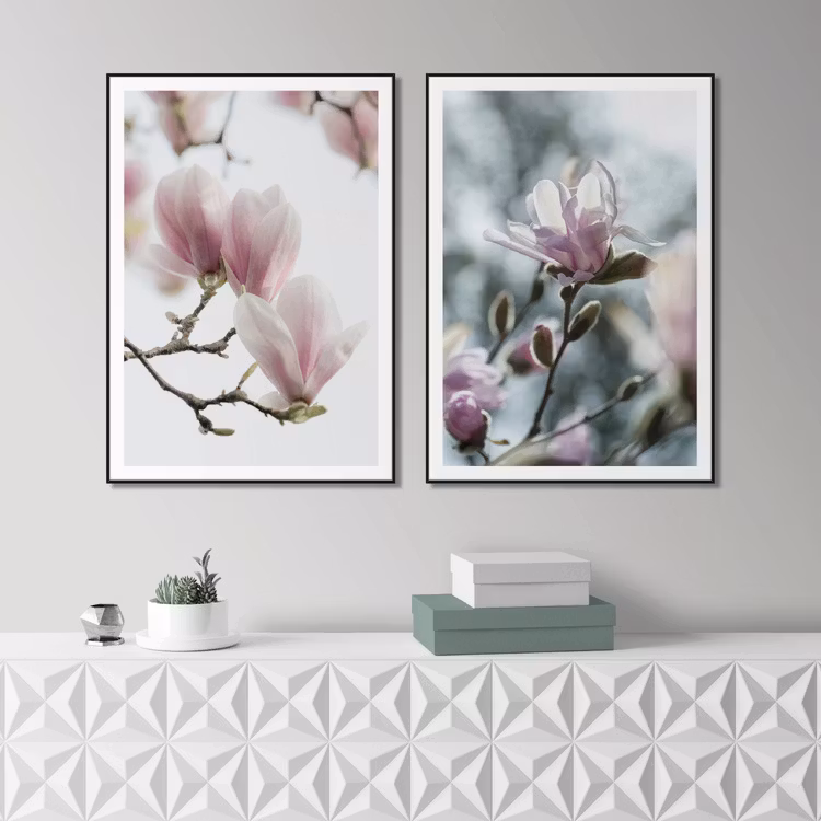 Tavelvägg Magnolia Love Posters