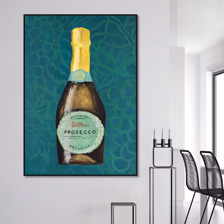 Sparkling Wine Art Poster