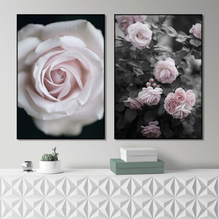 Tavelvägg Pink Rose Posters