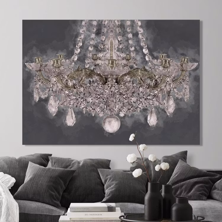 Canvastavla med Kristallkrona Maria Theresa skapad av Insplendor studio