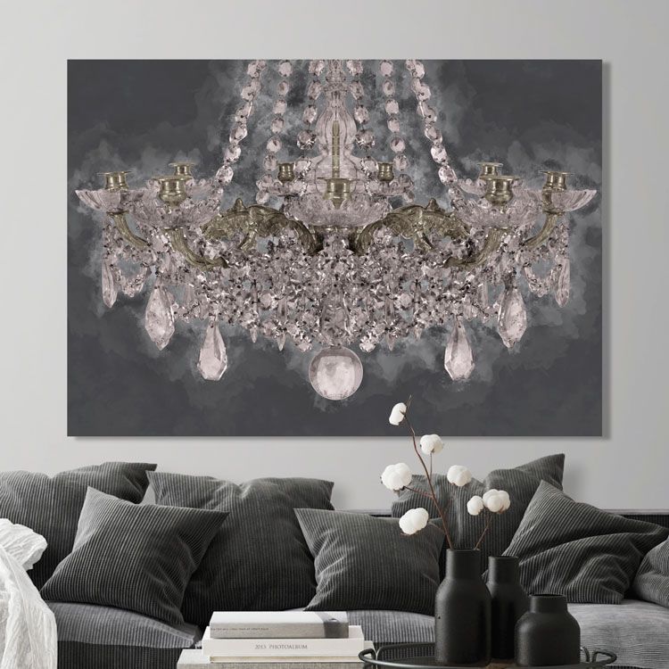Maria Theresa Chandelier Canvas