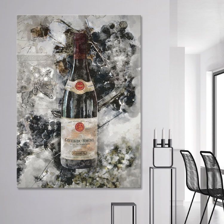Wine Artwork Canvastavla