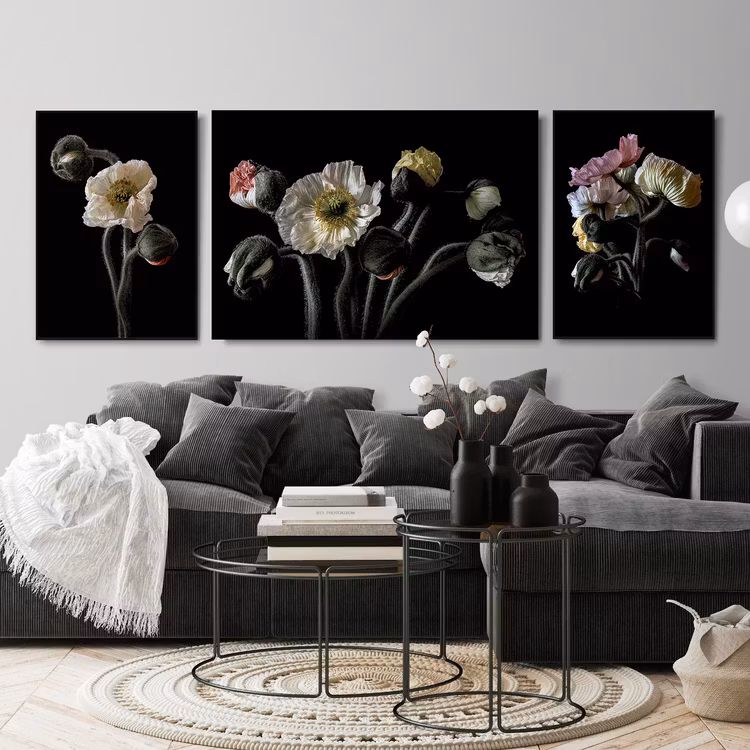 Poppy Pose 1 Art Print