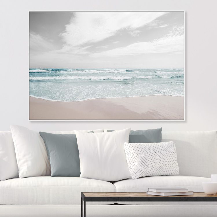 Sea Horizon Coloured Poster