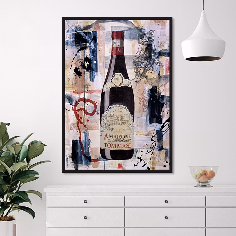 Wine Artwork variant 2 Art Print