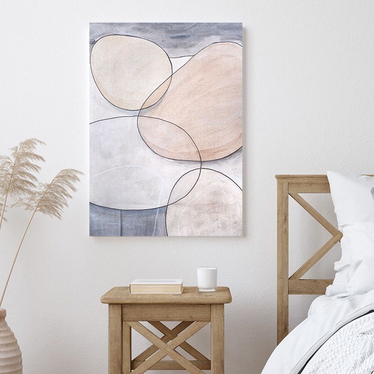 Oval Stones Canvas