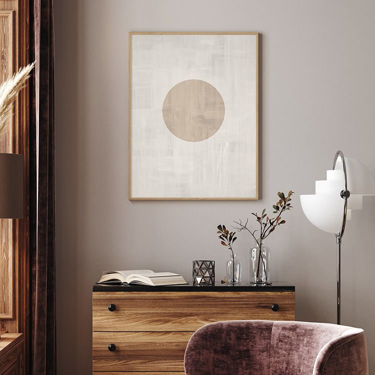 Circle Painting Poster