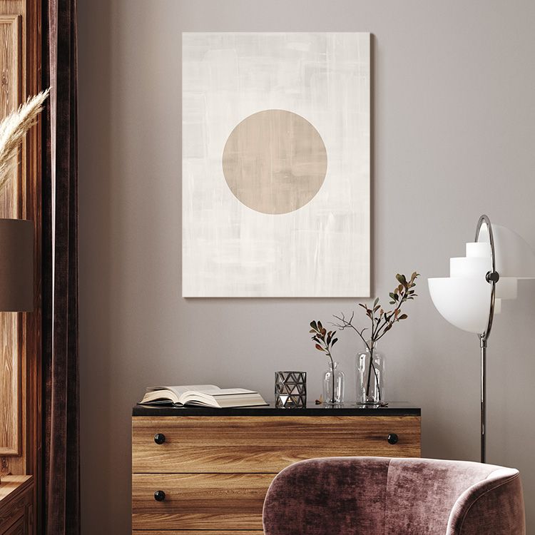Circle Painting Canvas