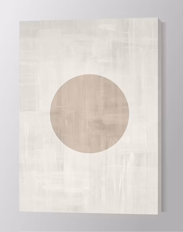 Circle Painting Canvas