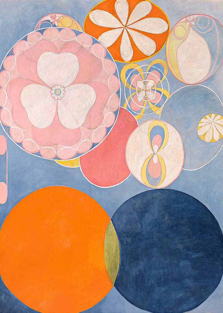 Hilma af Klint – The Ten Largest No. 2 Canvas