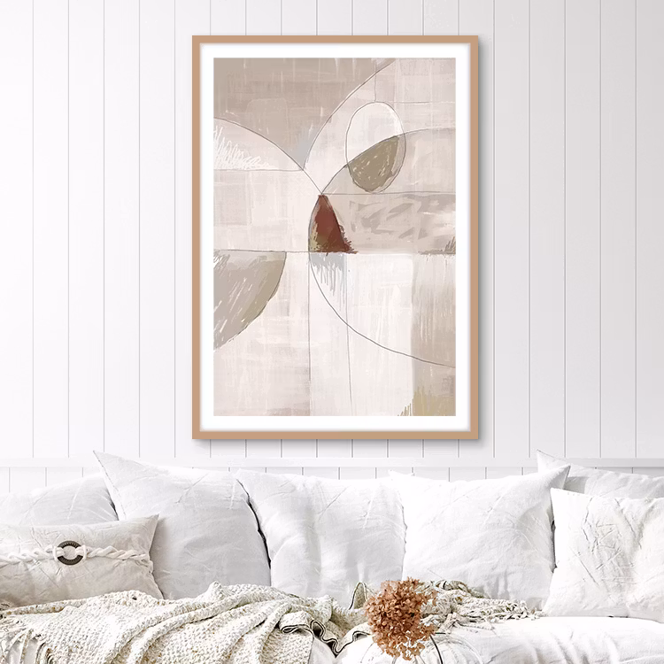 Abstract Shape variant 2 Art Print