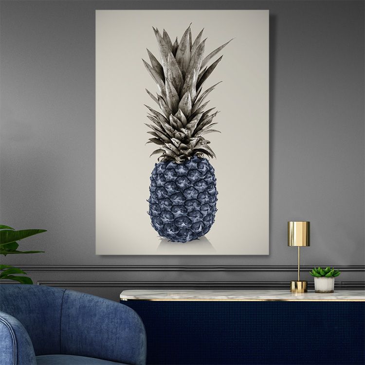 Blue Pineapple Canvastavlor