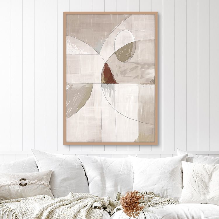 Abstract shape poster variant 2