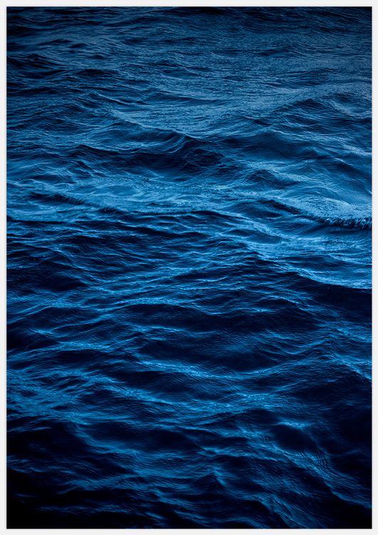 Blue Sea Art Print