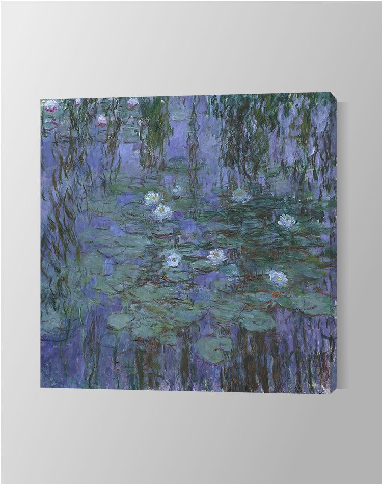 Blue Water Lilies – Canvas – Claude Monet