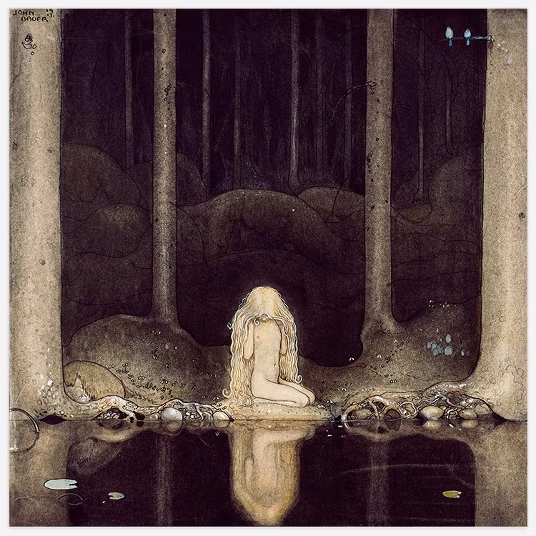 Tavla av John Bauer, Princessan Tuvstarr