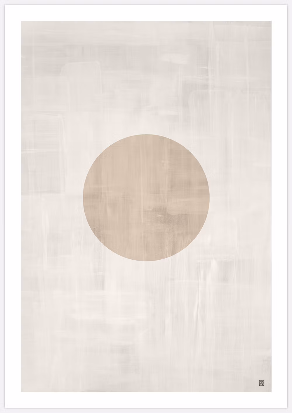 Circle Painting Art Print