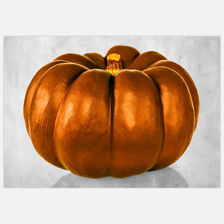 Pumpkin Orange Art Print