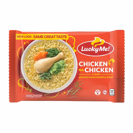 Lucky Me! | Chicken na Chicken Flavor Instant Mami Noodle Soup 55g