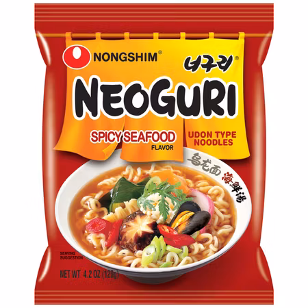 NONGSHIM | Neoguri Ramyun Seafood & Spicy 120g