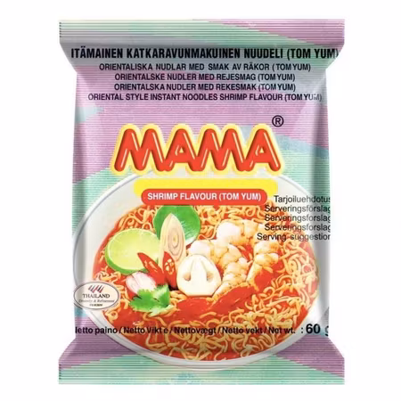 MAMA | Oriental Style Instant Noodles Shrimp Flavour (Tom Yum) 60g
