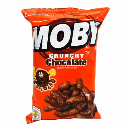Moby | Crunchy Chocolate Flavored Corn Snack