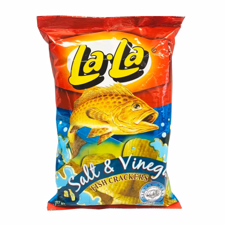La-La | Fish Crackers Salt & Vinegar Flavour 100g