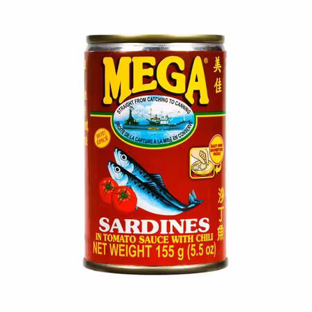 MEGA | Sardines in Tomato Sauce Chili Added 155g