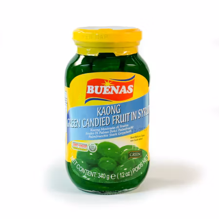 BUENAS | Sugar Palm Fruit in Syrup (Kaong) Green 340g