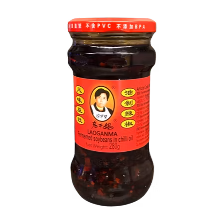 LAOGANMA | Fermented Soybeans in Chilli Oil 280g