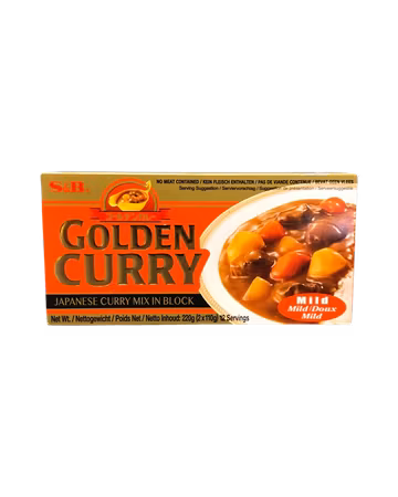 S&B | Golden Curry (Japanese Curry Mix in Block) Mild 220g