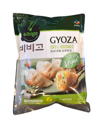 BIBIGO | Gyoza Tofu & Vegetables (100% Vegan) 600g
