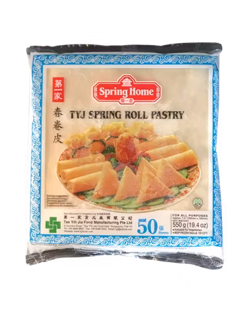 SPRING HOME | TYJ Spring Roll Pastry (50 Sheets) 550g