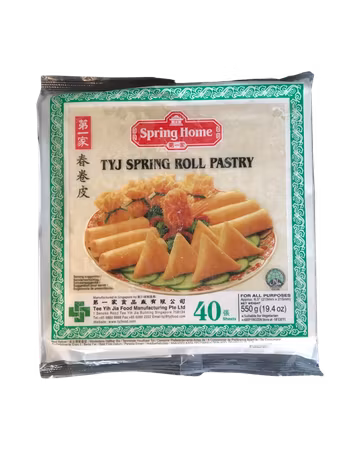 SPRING HOME | TYJ Spring Roll Pastry (40 Sheets) 550g
