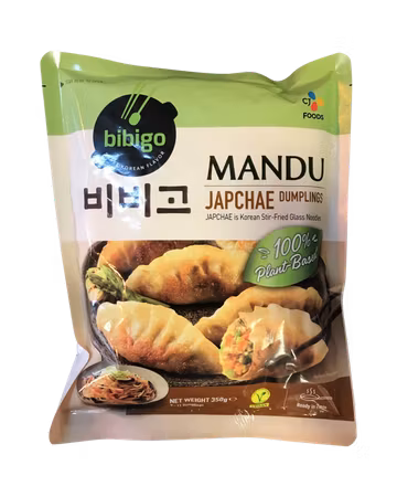 BIBIGO | Mandu Japchae Dumplings (100% Plant-Based) 350g