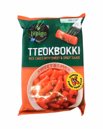 BIBIGO | Tteokbokki (Rice Cakes with Sweet & Spicy Sauce) 360g