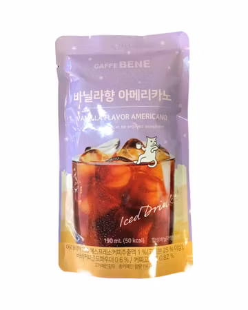 CAFFE BENE | Vanilla Flavor Americano 190mL