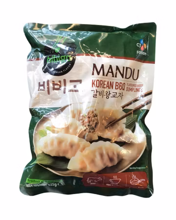 BIBIGO | Mandu Korean BBQ Flavoured Meat Dumplings 525g