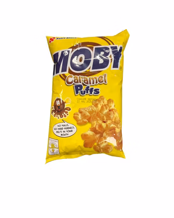 Moby caramel puffs
