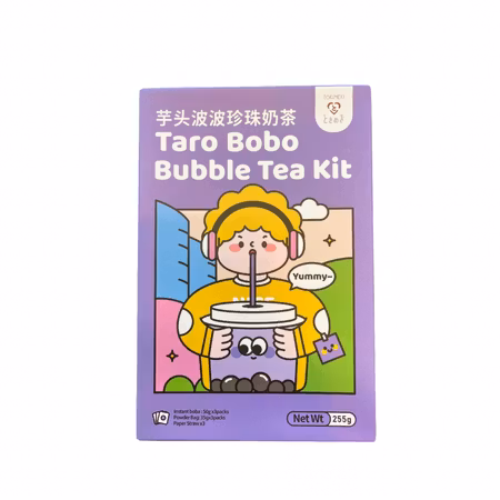 Tokimeki Taro Boba Buble Tea Kit 255g