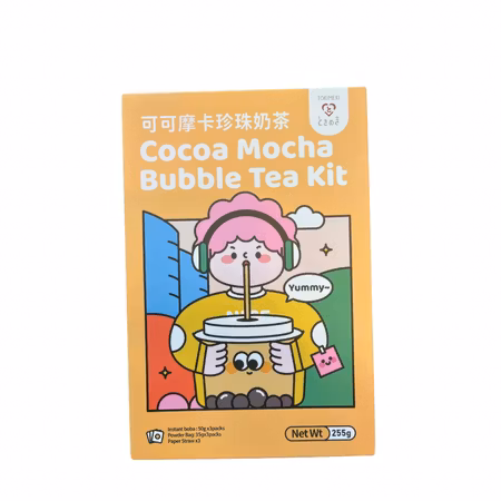 Tokimeki cocoa Mocha Buble Tea Kit 255g