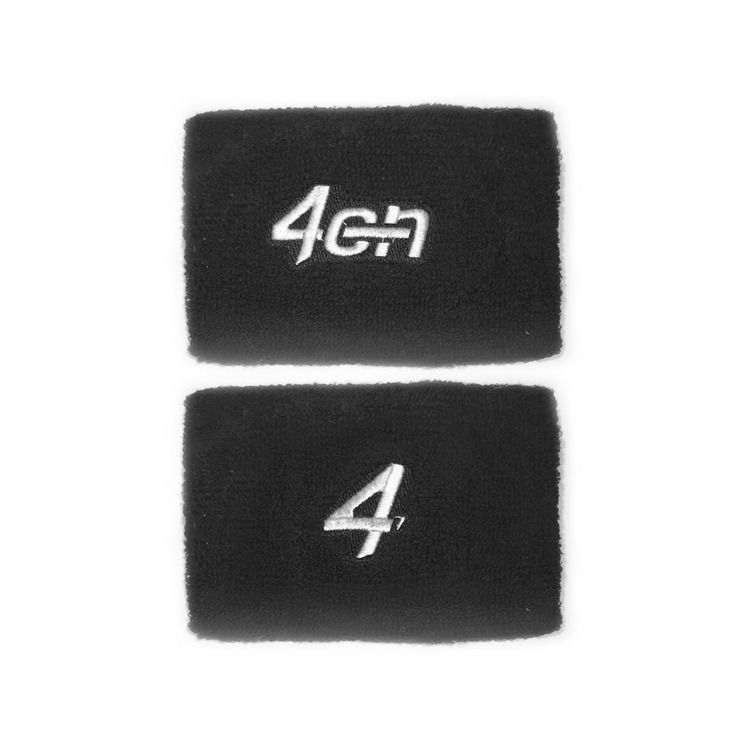 4on Wristband 2-Pack, Black