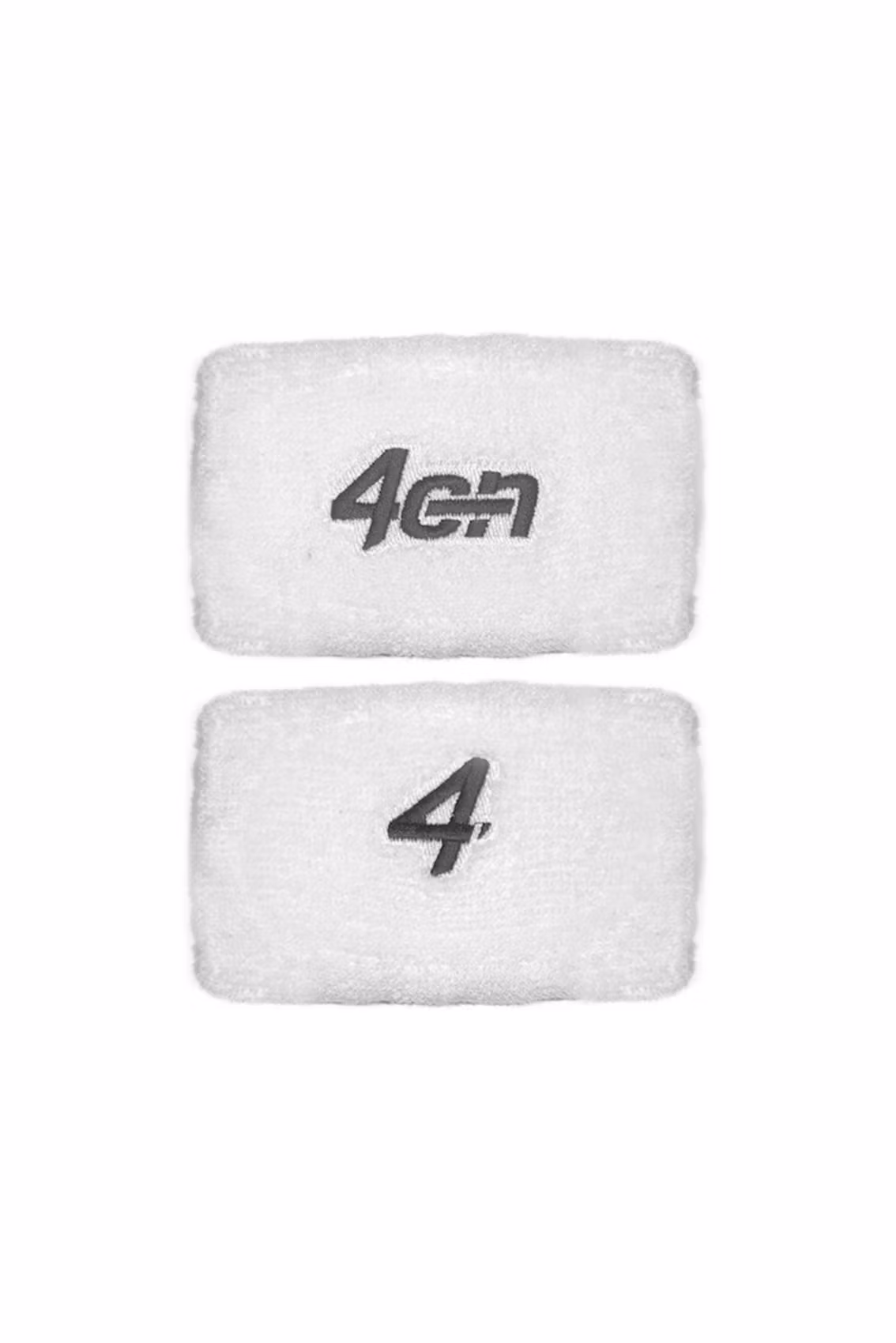 4on Wristband 2-Pack, White