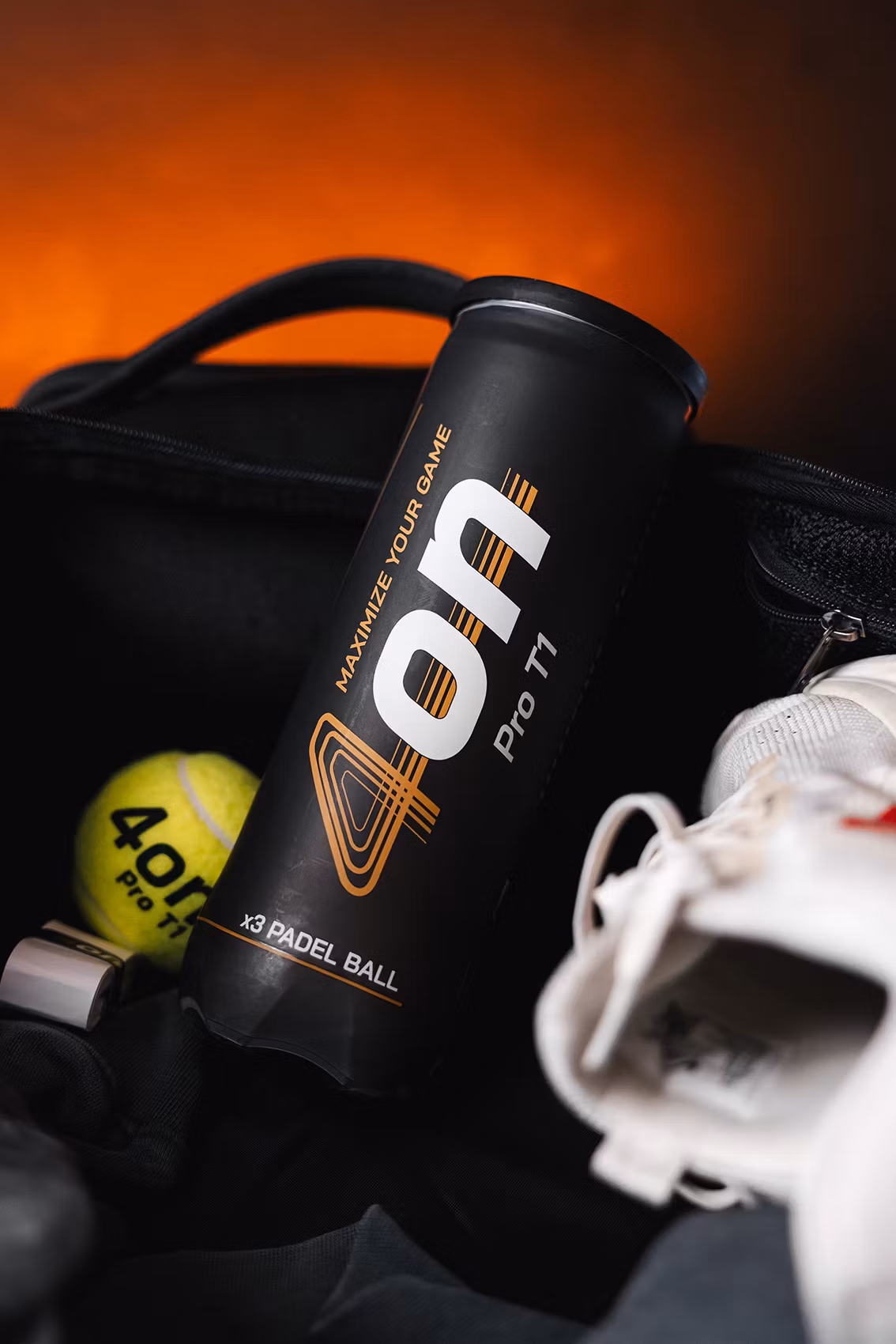 4on Pro T1 Padel Balls, 24 x 3-Pack Tubes