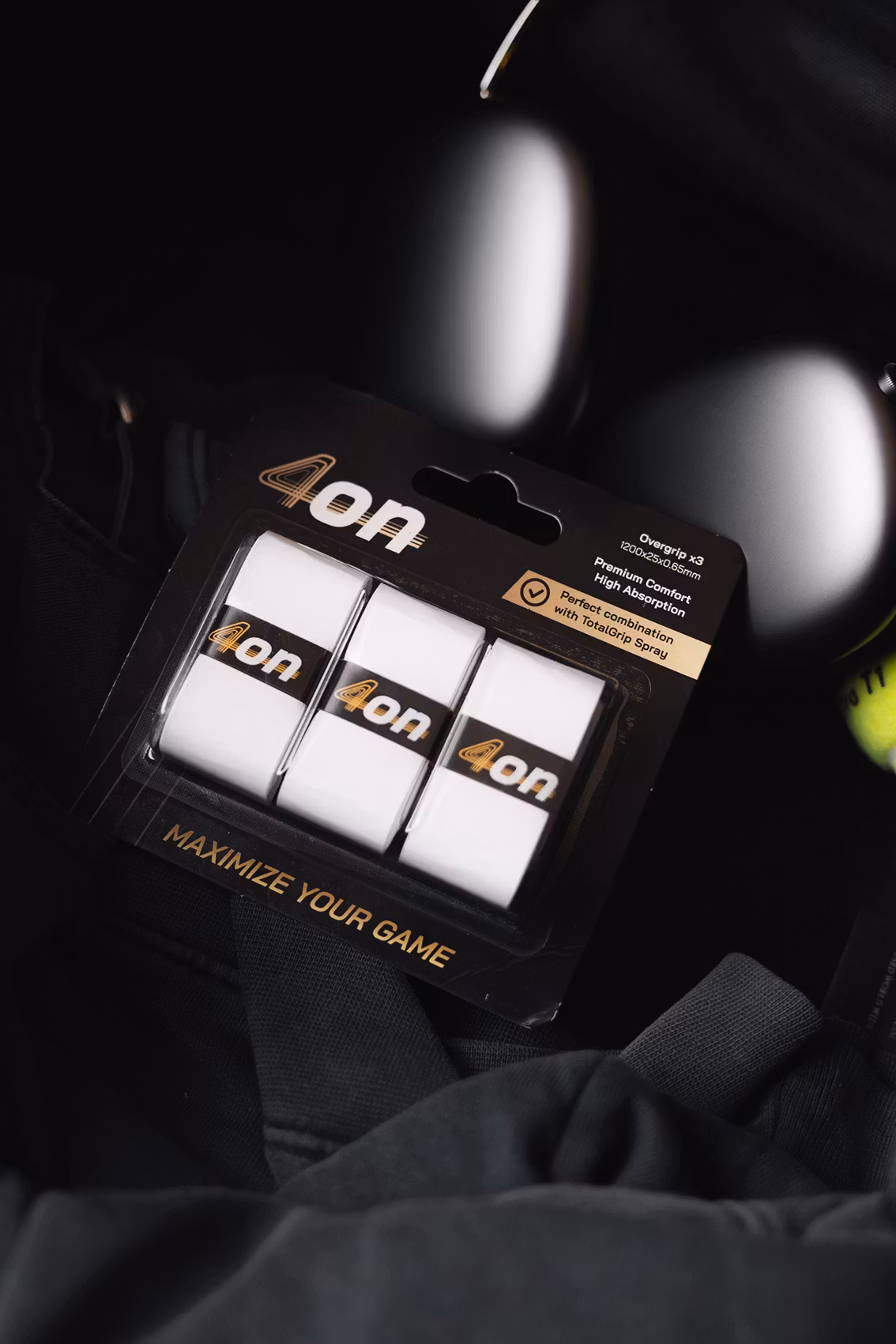 4on Premium Comfort Overgrip, 3-Pack