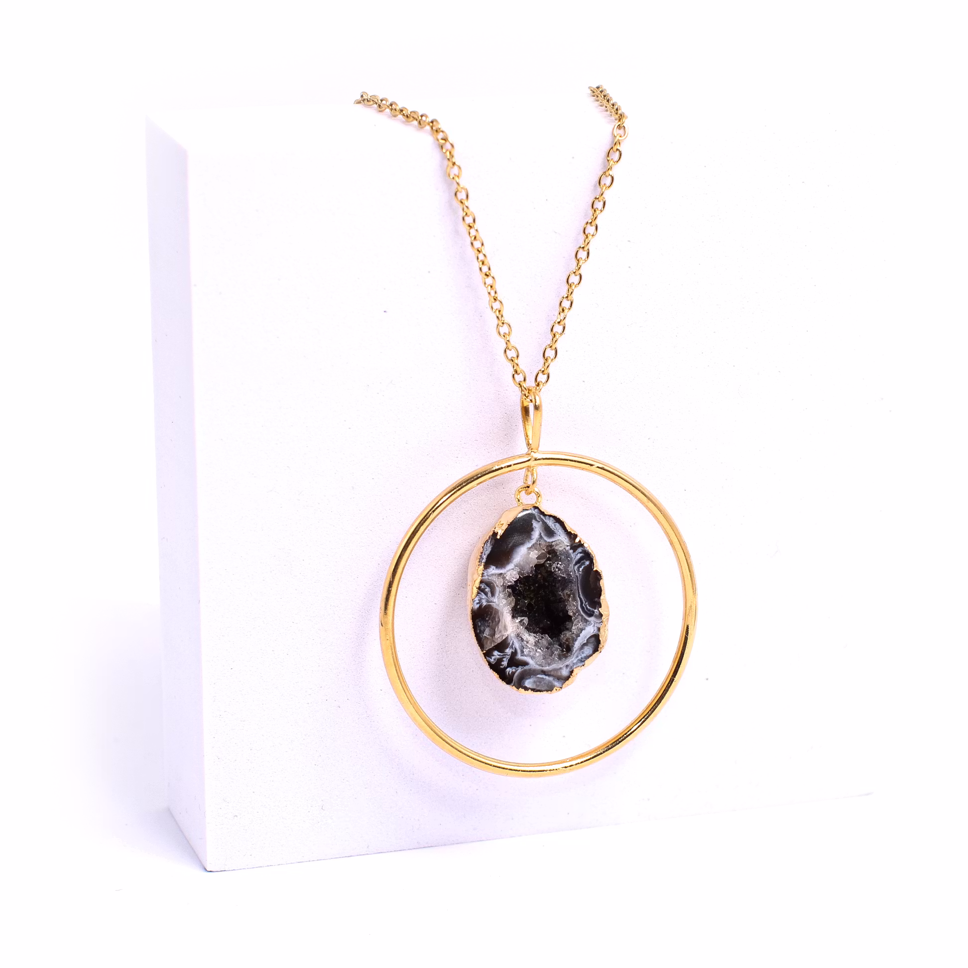 Halsband Agatgeod