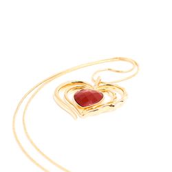 Halsband med Röd Jaspis