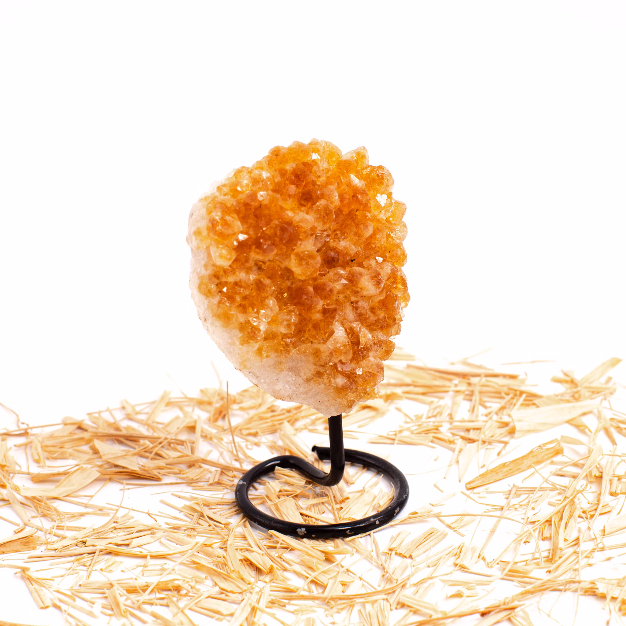 #8Citrinkluster på ställning